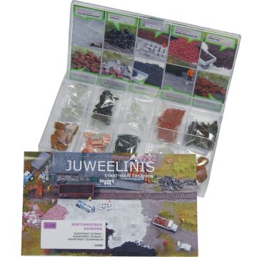 Juweela assortiments doos "diorama" 10 verschillende items - TT / 1:120 (JW21263)