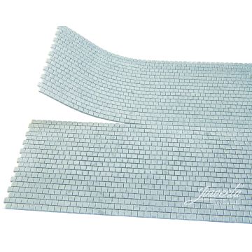 Juweela FLEXYWAY tegels 50x50 - licht grijs - 1 x Segm - TT / 1:120 (JW21274)