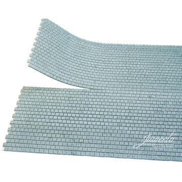 Juweela FLEXYWAY tegels 50x52 - donker grijs - 1 x Segm - TT / 1:120 (JW21276)