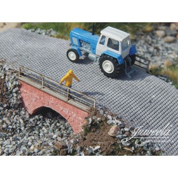 Juweela kleine bruggen - rood - 3 Stk. - TT / N (JW21288)