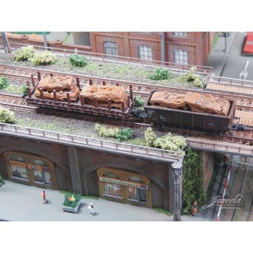 Juweela verroeste auto's - roestig - 6 Stk. - N / 1:160 (JW21602)