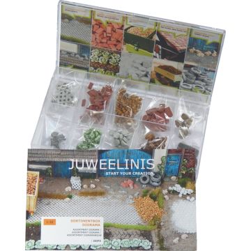 Juweela SORTIMENT-BOX DIORAMA 10ST. -  -  - 1 / 1:32 (JW23373)