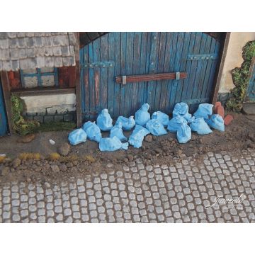 Juweela VUILNIS ZAKKEN - BLAUW -  - 1:32 / 1:35 (JW23395)
