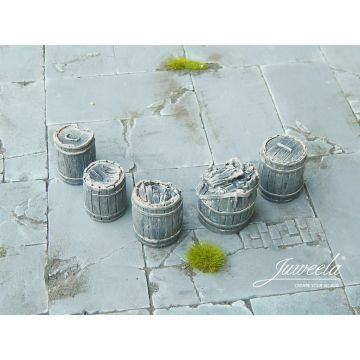 Juweela BESCHDIGDE HOUTEN VATEN - DONKER GEKLEURD -  - 1:32 / 1:35 (JW23419)