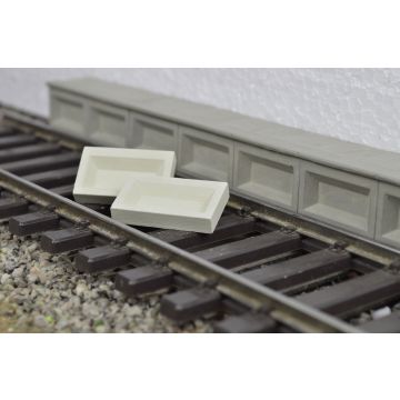 Juweela Perronrand 38cm boven ZO - Grijs - 15x - 0 / 1:43,5 (JW24076)