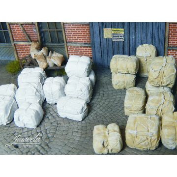 Juweela Grondstof baal - wit + beige - 10+10x - 0 / 1:43,5 (JW24219)