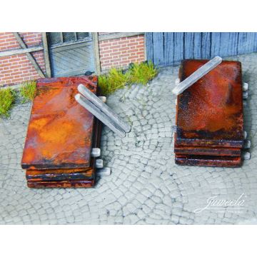 Juweela Plakken van roestige lading - 10x - 0 / 1:43,5 (JW24222)