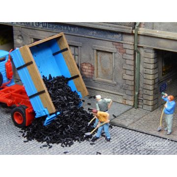 Juweela Briketten van kolen - ca. 3.000x - H0 / 1:87 (JW28116)