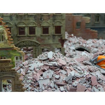 Juweela Puin  - Rood grijs - 25g - H0 / 1:87 (JW28147)