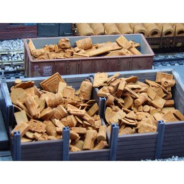 Juweela Metaal schroot - Roestig - 30g - H0 / 1:87 (JW28159)