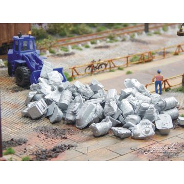 Juweela Alu metaal schroot - 30g - H0 / 1:87 (JW28184)