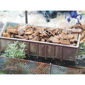 Juweela Industrieel schroot - Roestig - 25g - H0 / 1:87 (JW28186)