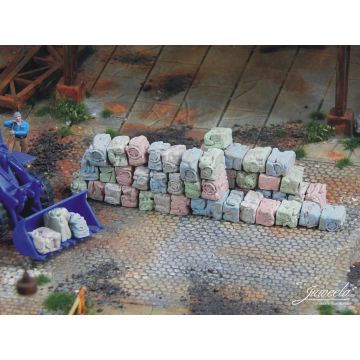 Juweela Sloopauto's geperst - Gemengde kleuren - 30g - H0 / 1:87 (JW28218)