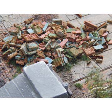 Juweela Industrie schroot - Roestig - 25g - H0 / 1:87 (JW28276)