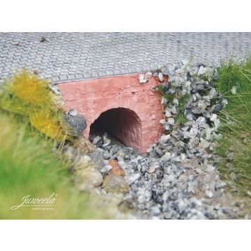 Juweela Kleine brug - Stenen klein - Steen rood - 4x - H0 / 1:87 (JW28287)