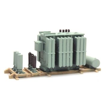Artitec Lading: AEG Transformator - Kant-en-klaar model uit resin, beschilderd    - H0 / 1:87 (AR316.066)
