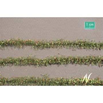 Mininatur Akkerstroken met bladeren - Vroege herfst - ca. 420cm - H0 / TT (766-23)