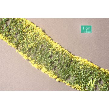 Mininatur Bloemen - Geel - 6x ca. 15cm - H0 / TT (998-22)
