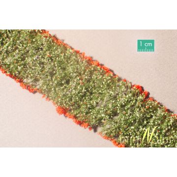Mininatur Bloemen - Rood - 6x ca. 15cm - H0 / TT (998-23)