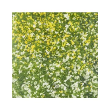 Mininatur Bloemen struiken - Lente - ca 7,5 x 4 cm - H0 / TT (726-21MS)