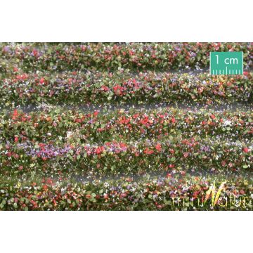 Mininatur Bloesem strepen - Bont - ca. 67cm - H0 / TT (731-29S)