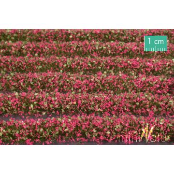 Mininatur Bloesem strepen - Magenta - ca. 67cm - H0 / TT (731-26S)