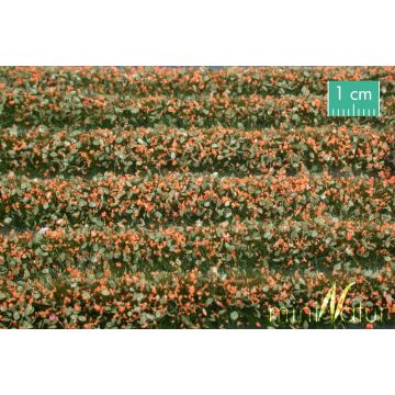 Mininatur Bloesem strepen - Oranje - ca. 67cm - H0 / TT (731-25S)