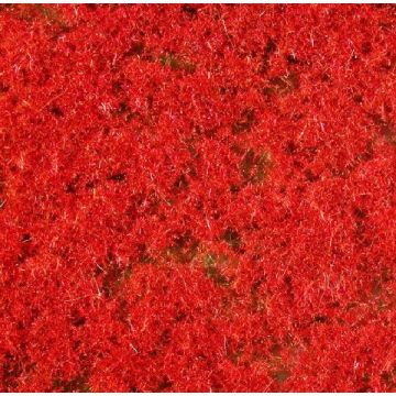 Mininatur Bodembedekker, rood - Zomer - ca. 15x8cm - H0 / TT (791-27S)