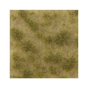 Mininatur Graspollen kort - Late herfst - ca 7,5 x 4 cm - H0 / TT (717-24MS)