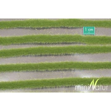 Mininatur Grasstrepen kort - Lente - ca. 15x4cm - H0 / TT (718-21S)