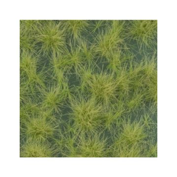Mininatur Twee kleurige graspollen - Lente - ca. 15x8cm - H0 / TT (737-21S)