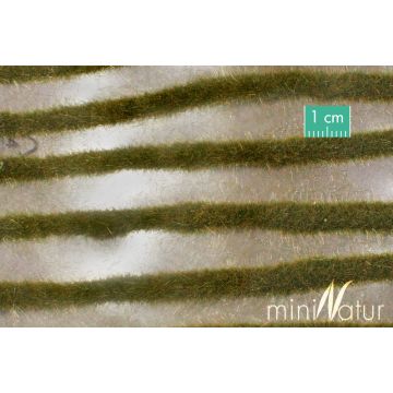 Mininatur Twee kleurige grasstrepen - Vroege herfst - ca. 67cm - H0 / TT (738-23S)