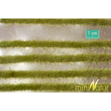 Mininatur Twee kleurige grasstrepen - Lente - ca. 67cm - H0 / TT (738-21S)