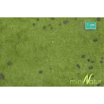 Mininatur Veeweide met molshopen - Lente - ca. 31,5x25cm - H0 / TT (714-21S)