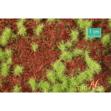 Mininatur Overwoekerde bosgrond - Lente - ca.15x8 cm - H0 / TT (741-21MS)