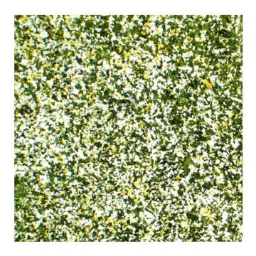 Mininatur Weide met bloemen - Lente - ca. 31,5x25cm - H0 / TT (722-21S)