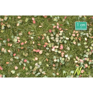 Mininatur Weide met onkruid - Vroege herfst - ca. 31,5x25cm - 1:45+ (721-33S)