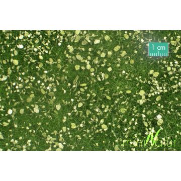 Mininatur Weide met onkruid - Zomer - ca. 31,5x25cm - 1:45+ (721-32S)