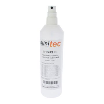 Minitec Vloeiverbeteraar Universeel bevochtigingsmiddel - 250 gr spuitfles (59-0213-00)
