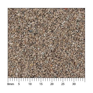 Minitec Ballast - Rostbraun H0 (1:87) - Korrelgrootte op schaal conform klasse I - 200 ml (51-1021-04)