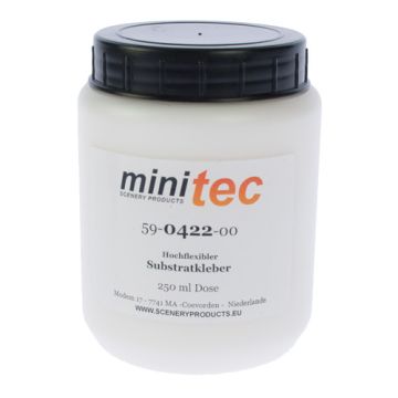 Minitec Hoog flexibele Substraat lijm - (Schouwpad/Beddingkant) - 250 gr pot (59-0422-00)