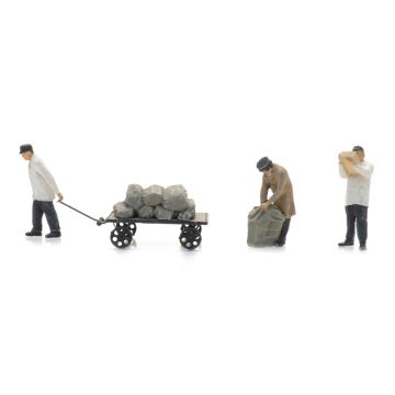 Artitec NS perronpersoneel posterijen - Kant-en-klaar model uit resin, beschilderd - H0 / 1:87 (AR5870024)