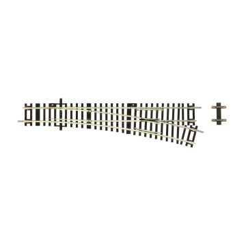 Roco Rechts wissel Wr15 zonder aandrijving, 230 mm, 15° - H0 / 1:87 (RO42443)