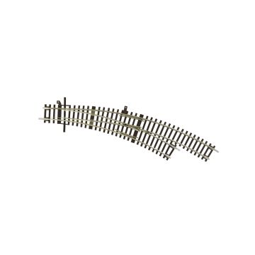 Roco Bogenweiche rechts BWr3/4 zonder aandrijving, radius 419,6mm - H0 / 1:87 (RO42473)