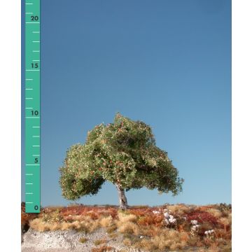 Silhouette Appelboom - Vroege herfst - 1 (ca. 10-13cm) - N / Z (226-13)