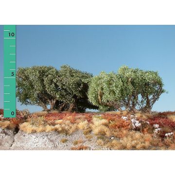 Silhouette Hoge struiken - Zomer - 0 (< ca. 8cm) - H0 / TT (250-02)