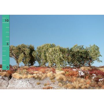 Silhouette Lage struiken - Vroege herfst - 0 (< ca. 8cm) - H0 / TT (251-03)