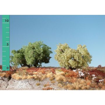 Silhouette Lage struiken - Lente - ca. 8cm (350-01)