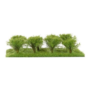 Silhouette Struiken / heggen - lente - 3cm - H0 / TT (252-21)