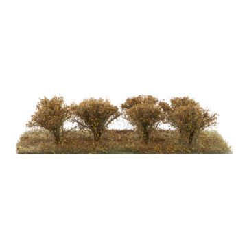Silhouette Struiken / heggen - Late herfst - 3cm - H0 / TT (252-24)
